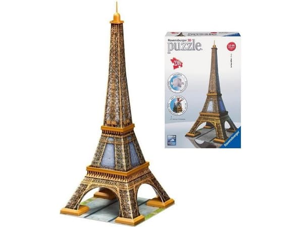 Ravensburger 4005556125562, 216 kpl, Rakennukset, 10 vuosi/vuosia