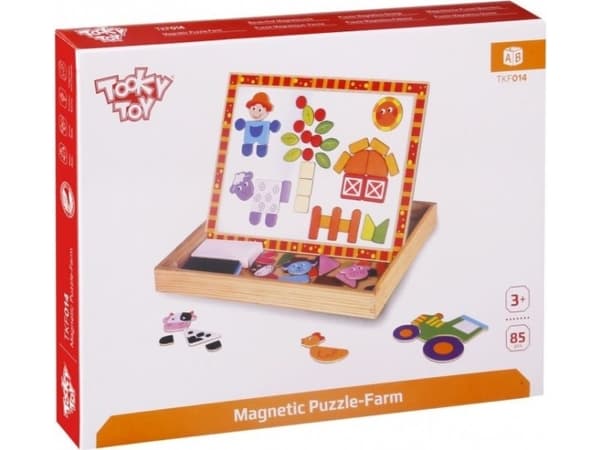 Smily Play Magnetiskt pussel med två brädor