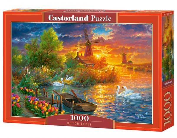 Castorland C-104734-2, 1000 kpl, Maisema, 9 vuosi/vuosia