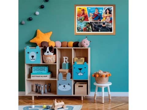 Clementoni DC superpets, 104 stykker, Tegneserier, 6 år
