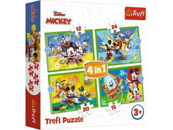 Trefl 34616, 24 styck, Andra, 4 År