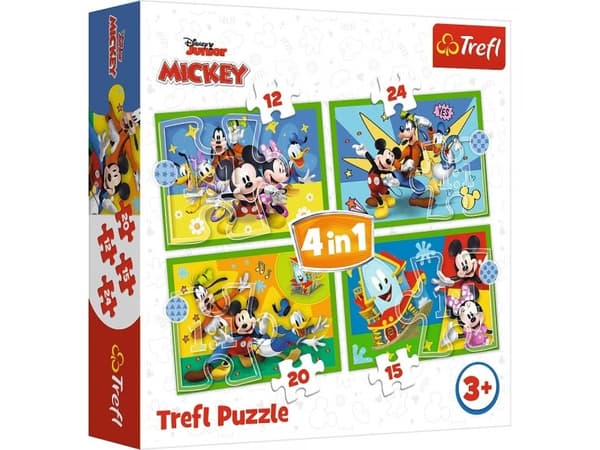Trefl 34616, 24 styck, Andra, 4 År