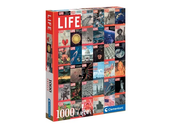 Clementoni Life Magazine - Covers - puslespill - 1000 brikker