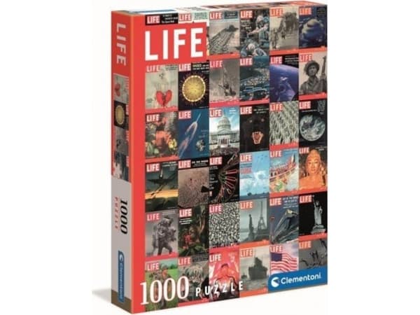 Clementoni Life Magazine - Covers - puslespill - 1000 brikker