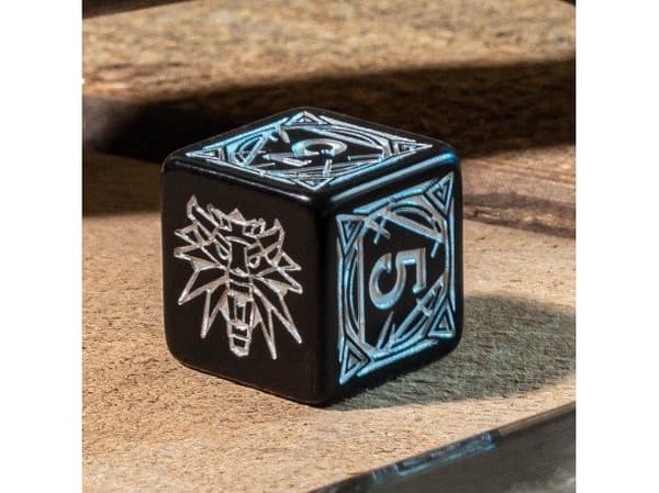 Q-Workshop tärningssats The Witcher: Geralt - Silver Sword