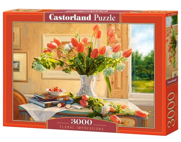 Castorland C-300594-2, 3000 styck, Flora, 9 År