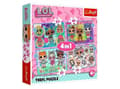 Pikkukuva 1 / 2: L.O.L Yllätys Trefl Puzzle 4W1 TREFL LOL LOOK AT THE DOLLY BOX (katso nukke laatikko)