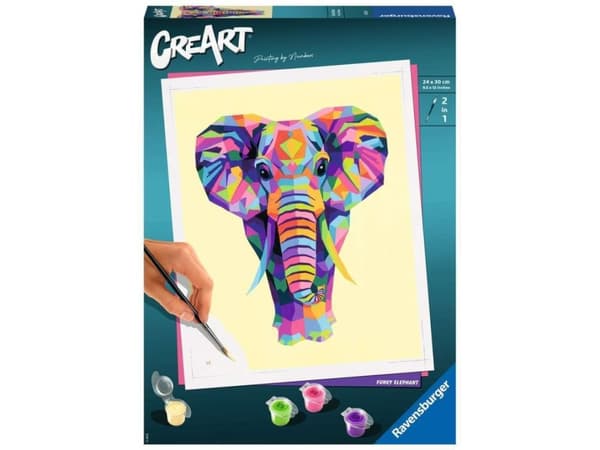 BRIO 11220203 Ravensburger CreArt - Funky Elephant