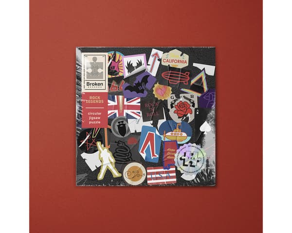 Puzzle Rock Legends 200 brikker