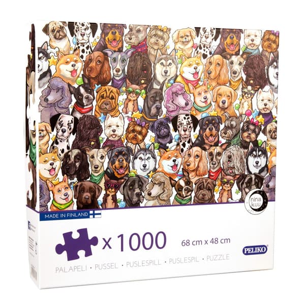 Peliko Pussel - Hundar 1000 Bitar