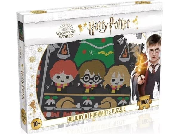 Winning Moves Puzzle 1000 Harry Potter Christmas Jumper 1