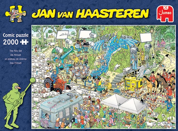 Jan Van Haasteren The Film Set, Pussel 2000 bitar, Jumbo