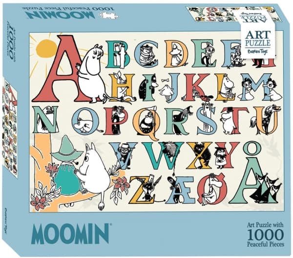 Mumitroldene Art Puslespil - 1000 brikker - ABC