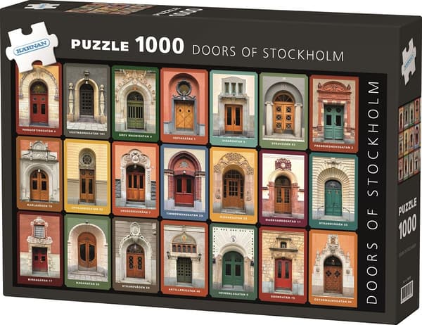 Doors Of Stockholm Pussel 1000 bitar Kärnan