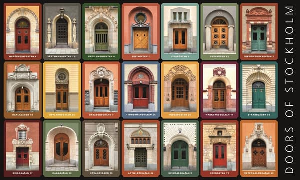 Doors Of Stockholm Pussel 1000 bitar Kärnan