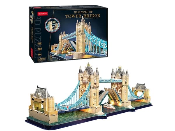 CubicFun Tower Bridge, 222 stykker, Bygninger, 10 år