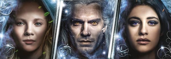 Clementoni High Quality Collection Panorama Pussel The Witcher, 1000 Bitar