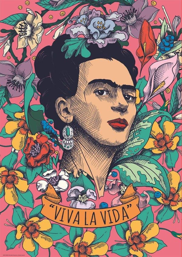 Educa Viva La Vida Frida Kahlo Pussel 500 bitar 19251