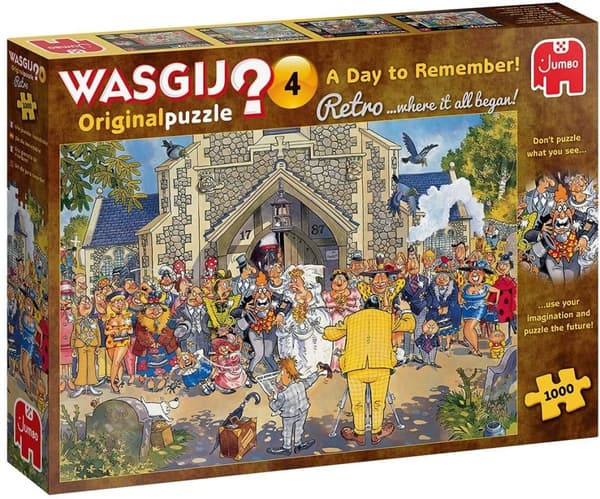 Jumbo Wasgij Retro Original A Day To Remember! Puslespil 1000 brikker