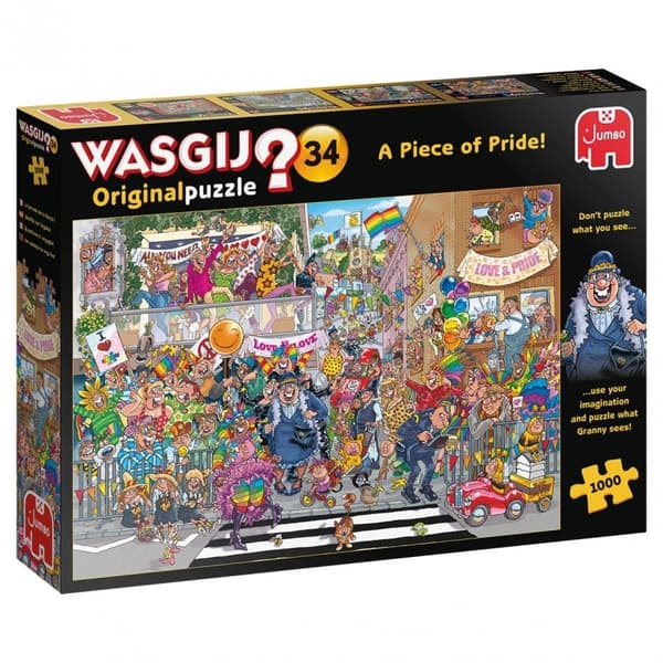 Jumbo Wasgij Original Pride! Puslespil 1000 brikker