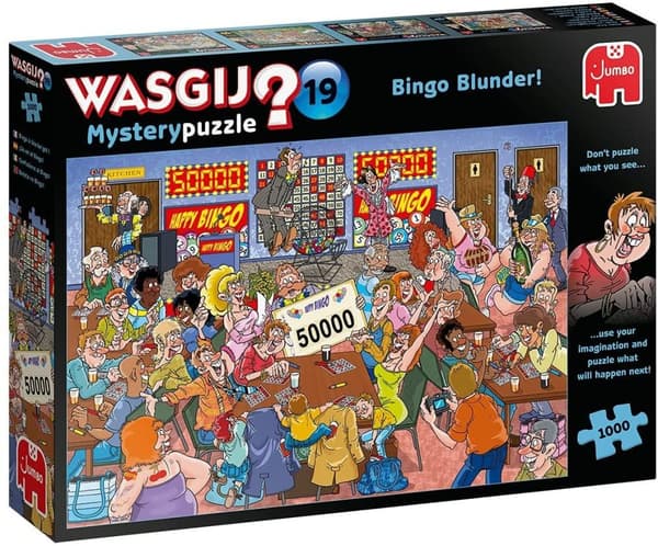 Jumbo Wasgij Mystery Bingo Blunder! Pussel 1000 Bitar