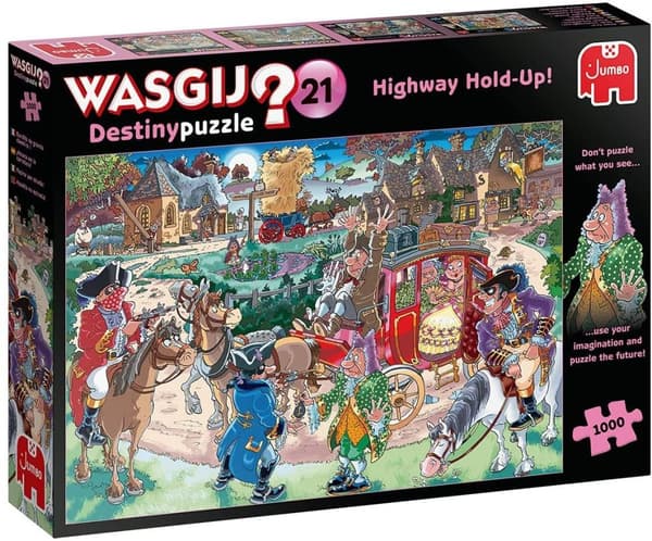 Jumbo Wasgij Destiny Highway Hold-Up! Puslespil 1000 brikker