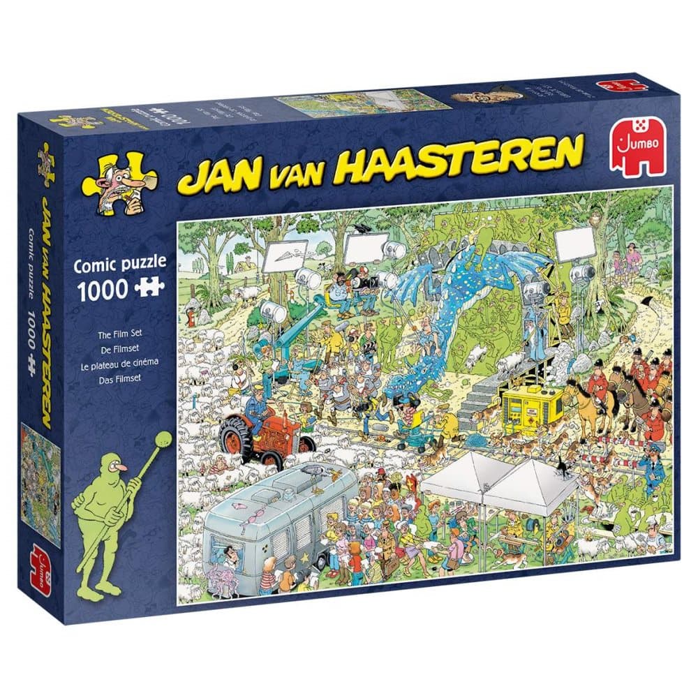 Jan van Haasteren The Film Set, Pussel 1000 Bitar