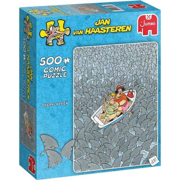 Jan van Haasteren Total Shark, Pussel 500 Bitar
