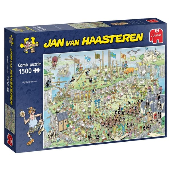 Jan van Haasteren Highland games, Pussel 1500 Bitar