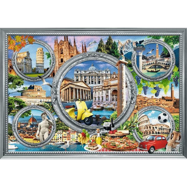 Trefl Puzzle italialainen loma, 1000 kappaletta