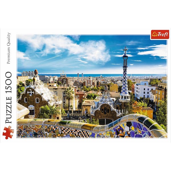 Trefl Pussel Park Güell Barcelona, 1500 Bitar