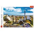 Miniatyrbild 2 av 2: Trefl Pussel Park Güell Barcelona, 1500 Bitar