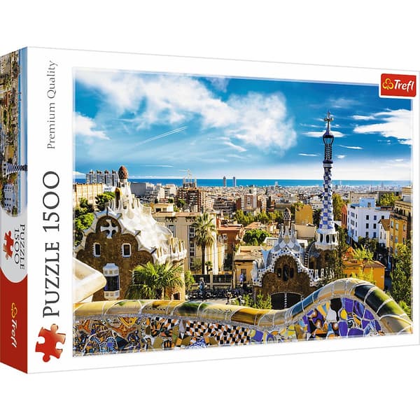 Trefl Pussel Park Güell Barcelona, 1500 Bitar