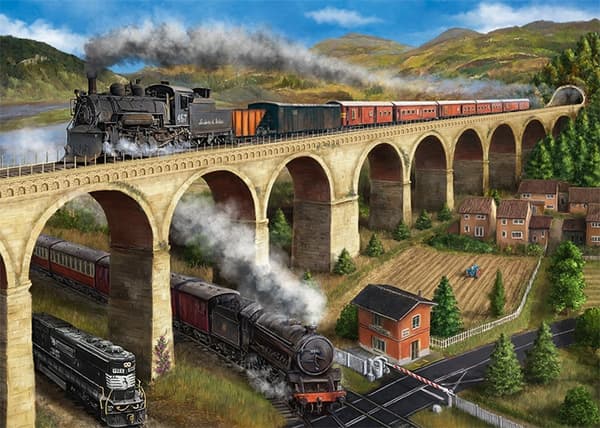Falcon Puzzle Viadukten, 1000 stykker