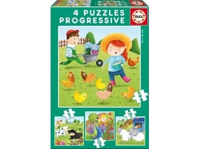 Educa 6-9-12-16 Farm Animals