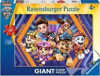 Ravensburger Paw Patrol, 60 stykker, Tegneserier, 4 år