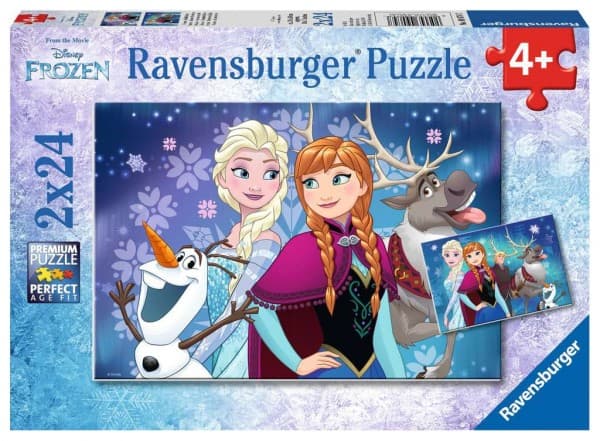 Ravensburger 4005556090747, 24 stykker, Tegneserier, 4 år