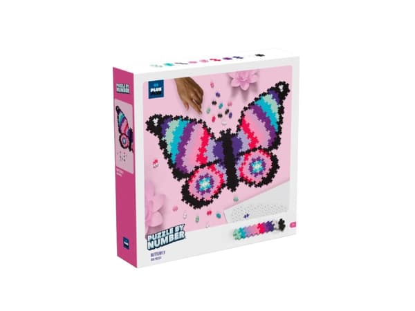 Plus-Plus Puzzle By Number Butterfly 800pcs