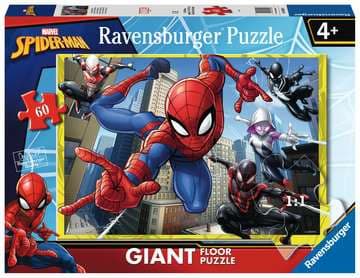 Ravensburger Spiderman, 60 stykker, Komikk, 4 år