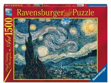 Ravensburger Van Gogh: Notte stellata Pussel 1500 bitar (16207), pojke/flicka, 10 år
