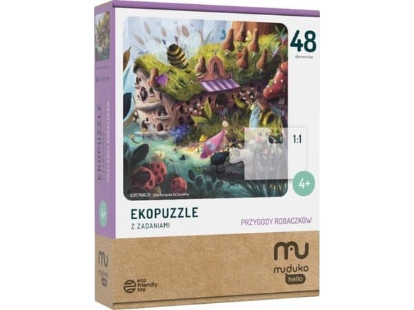 Muduko Eco-pussel 48 MUDUKO-maskarnas äventyr