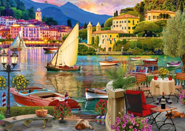 Italian Fresco Puslespill 500 brikker Schmidt