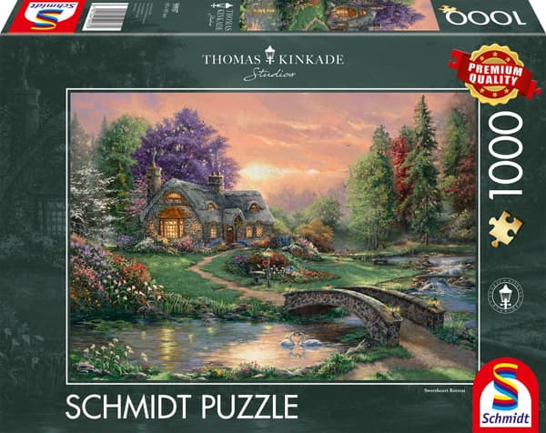 Sweetheart Retreat Thomas Kinkade Pussel 1000 bitar Schmidt