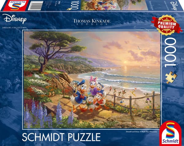 Pussel Disney Donald & Daisy A Duck Day Afternoon 1000 bitar Schmidt