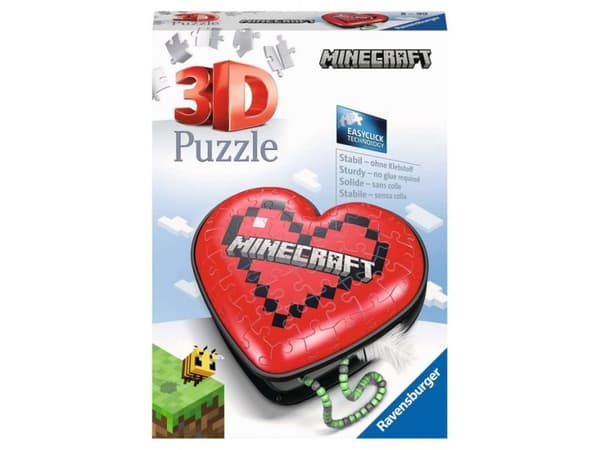 Ravensburger Palapeli 3D 54 el Serce Minecraft 112852 Ravensburger