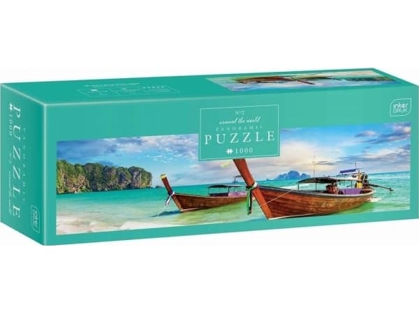 Interdruk Puzzle panoramiczne 1000el Around the World 2 INTERDRUK