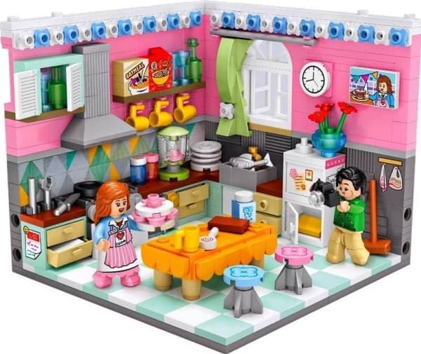 Loz LOZ Construction Blocks Mini House Kitchen