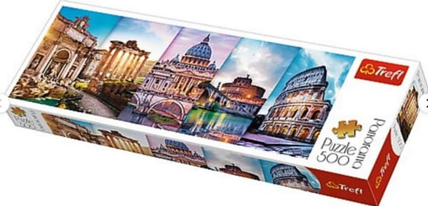 Trefl Traveling to Italy Panorama 500 Pieces Puzzle