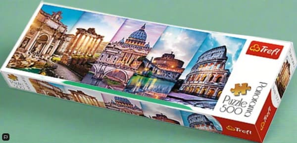 Trefl Traveling to Italy Panorama 500 Pieces Puzzle