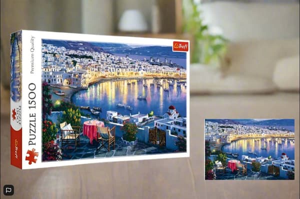 Trefl Mykonos At Sunset 1500 Piece Jigsaw Puzzle